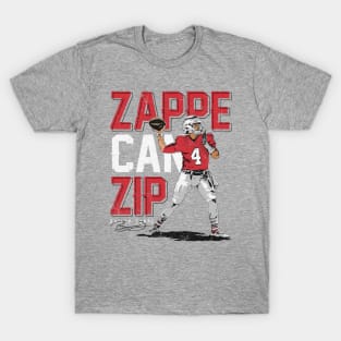 Bailey Zappe New England Zappe Can Zip T-Shirt